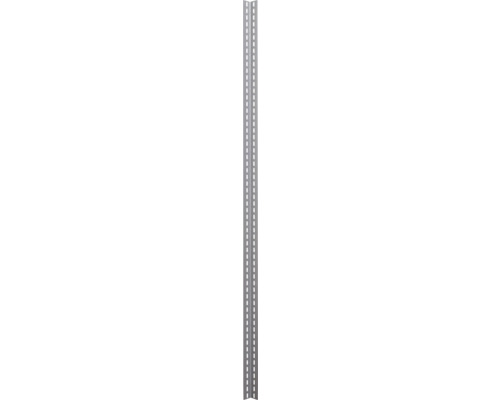 Profilé d’angle pour système de vissage Vario Schulte 150 x 4 x 4 cm, gris Küpper Équerre métallique perforée