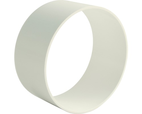 Raccord de coude pour tuyau de descente Marley plastique rond blanc de signalisation RAL 9016 DN 53 mm