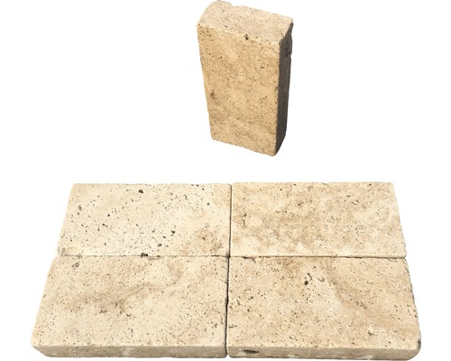 Travertin Pflastersteine für den Aussenbereich