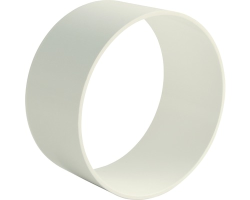 Raccord de coude pour tuyau de descente Marley plastique rond blanc de signalisation RAL 9016 DN 75 mm