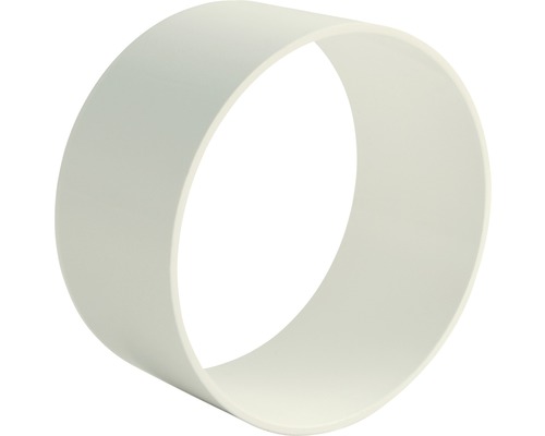 Raccord de coude pour tuyau de descente Marley plastique rond blanc de signalisation RAL 9016 DN 105 mm