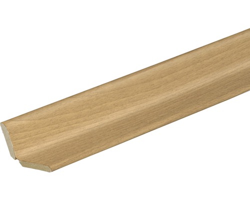 Baguette d'angle pliable Shortline en hêtre 22x22x2600 mm