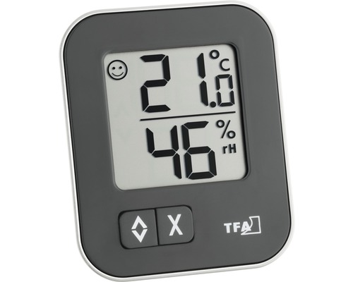 Thermo-hygromètre numérique TFA MOXX, piles incl.-0