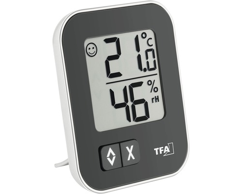 Thermo-hygromètre numérique TFA MOXX, piles incl. - HORNBACH