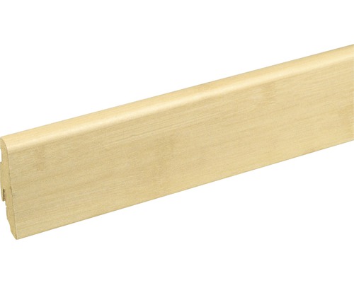 Plinthe SKANDOR bambou FOBA015 FU60L 19 x 58 x 2400 mm Plinthe en bois