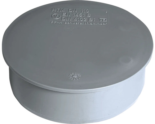 Bouchon pour manchon HT DN 90 Bouchon de tuyau DN 110 en plastique