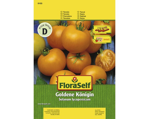 Tomate 'Reine dorée' FloraSelf semences de légumes non-hybrides