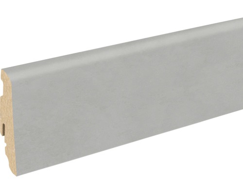 Plinthe SKANDOR béton clair FOFA738 FU060L 19 x 58 x 2400 mm Plinthe en bois