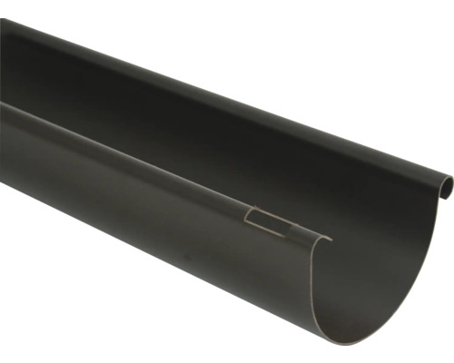 Marley Dachrinne Kunststoff halbrund schokoladenbraun RAL 8017 NW 75 mm 3000 mm Marley Dachrinne Kunststoff halbrund schokoladenbraun RAL 8017 NW 75 mm 3000 mm