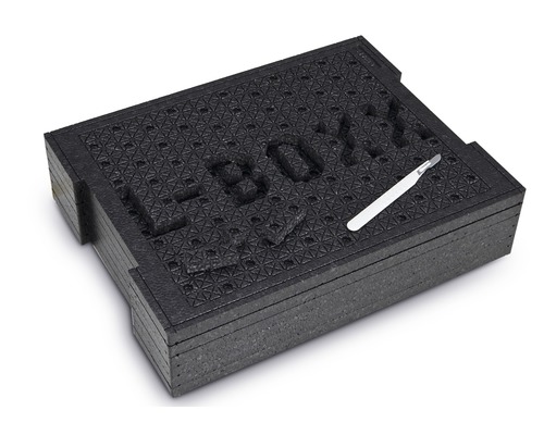 L-BOXX Ensemble à découper 136 400 x 95 x 310 mm noir-0