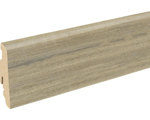 Plinthe SKANDOR chêne rustique FOEI14E FU060L 19 x 58 x 2400 mm Plinthe aspect bois