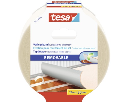 tesa® Verlegeband extra rückstandsfrei entfernbar 50 mm x 25 m