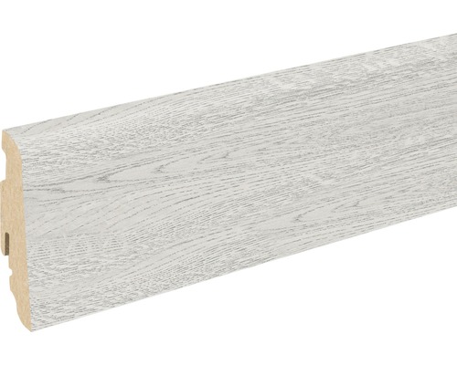 Plinthe SKANDOR Summersville chêne FU060L 19 x 58 x 2400 mm Plinthe en bois avec grain de bois