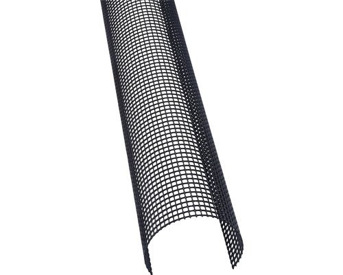 Bac à feuilles Marley Poly-Net plastique anthracite RAL 7016 DN 150-180 mm 2000 mm
