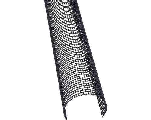 Bac à feuilles Marley Poly-Net plastique anthracite RAL 7016 DN 100-125 mm 2000 mm