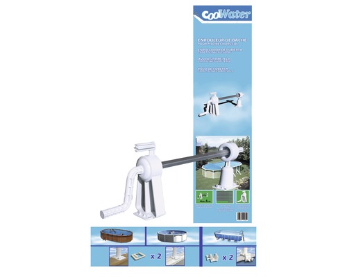 Enrouleur Coolwater pour piscines hors sol