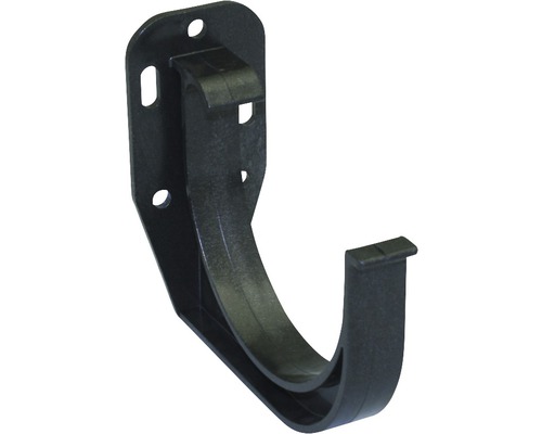 Support de gouttière DN 100 mm anthracite métallique