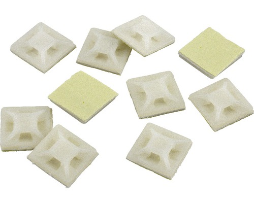 Plusieurs attaches de serre-câbles pour l''organisation des câbles