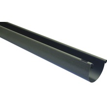 Gouttière semi-circulaire Marley anthracite métallique DN 75 2000 mm