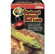 Lampe chauffante infrarouge nocturne Zoo Med 150 watts pour terrariums
