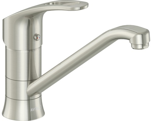 Niederdruckarmatur AVITAL Arlau nickel gebürstet 350300 Niederdruckarmatur AVITAL Arlau nickel gebürstet 350300