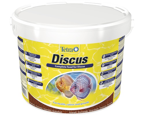 Aliments pour discus Tetra en seau pour la santé, la couleur et la croissance