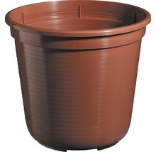 Pot de fleurs en plastique