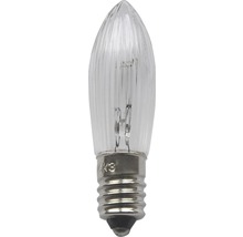 Lampe à bougie claire avec douille E14