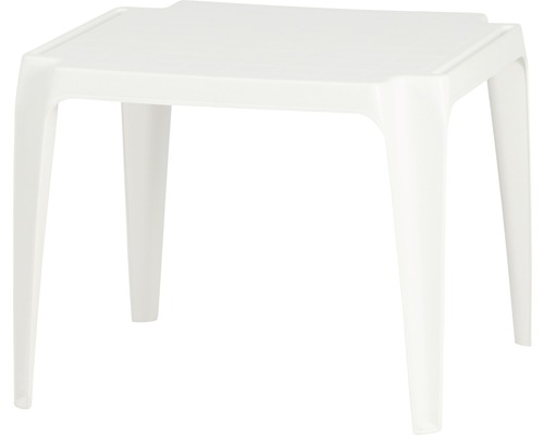 Table en plastique pour enfants Tavolo Baby 56x52x44 cm blanche