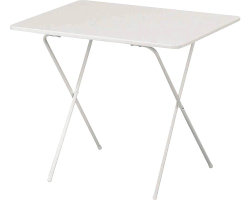 Table de balcon MFG plastique 80x60x63 cm blanche