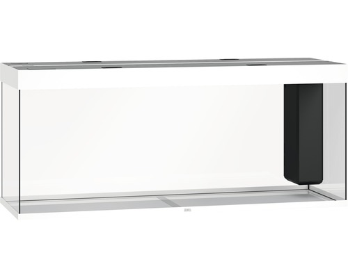 Aquarium blanc avec système de filtration intégré