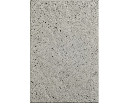 Carreau de sol gris avec texture mouchetée pour intérieur et extérieur.