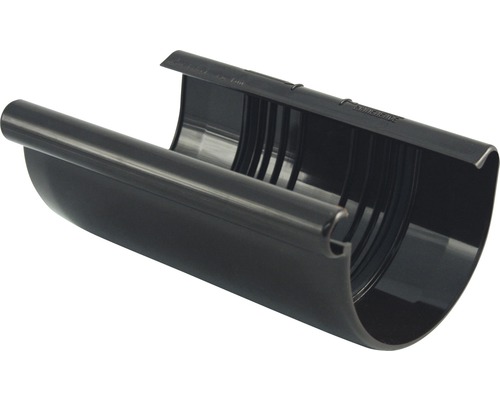 Marley Rinnenschale Kunststoff halbrund schokoladenbraun RAL 8017 NW 150 mm Marley Rinnenschale Kunststoff halbrund schokoladenbraun RAL 8017 NW 150 mm