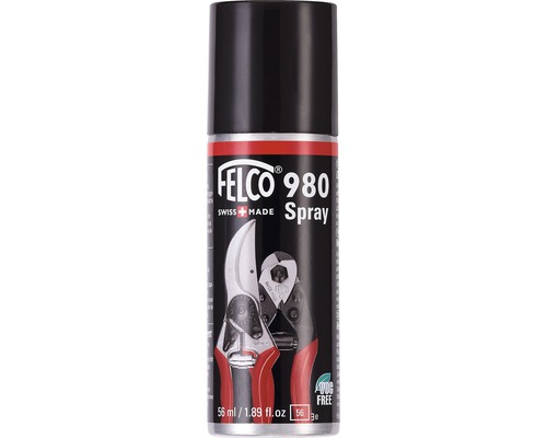 Spray de nettoyage et d'entretien Felco 980 sans VOC 56 ml Aérosol Felco 980 pour l''entretien des outils de jardin