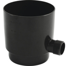 Marley Regensammler mit Anschluss 1“ Aussengewinde Schokoladenbraun RAL 8017 NW 75 mm