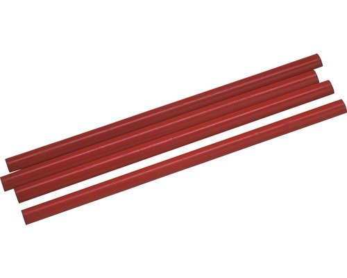 Crayon de charpentier ovale rouge 240 mm