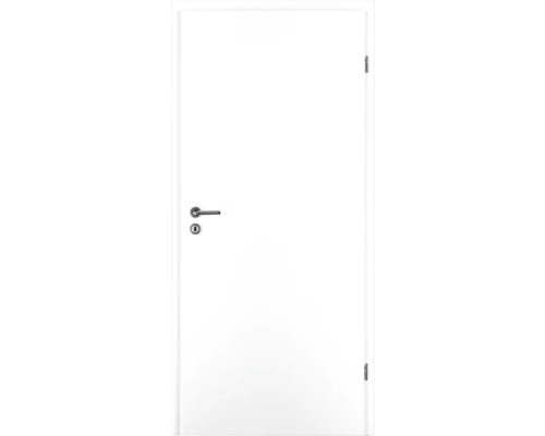 Weisse Innentür mit Drückergarnitur