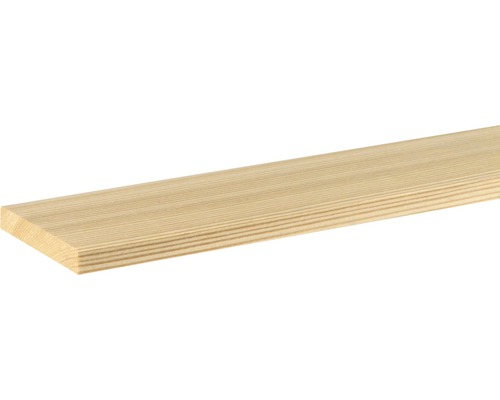 Moulure plate en mélèze brut 4,5x58,5x2000 mm Planche en bois d''épicéa ou de sapin