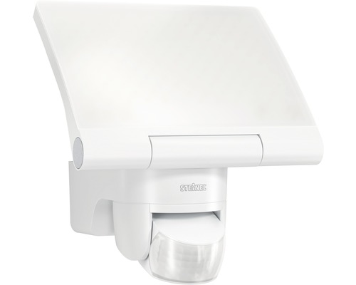 Projecteur à LED Steinel XLED Home 2 S 1550 lm avec capteur blanc Projecteur d''extérieur à détecteur avec le logo Steinel