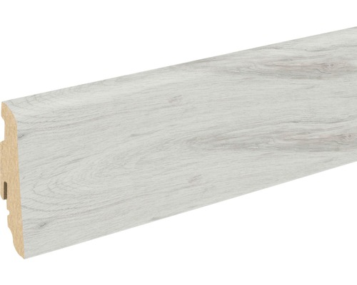 Plinthe SKANDOR chêne gris antique FOEI15K FU60L 19 x 58 x 2400 mm Plinthe en bois avec décor