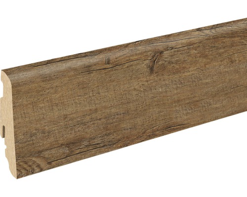 Plinthe SKANDOR Rustic Oak FO07C FU60L 19 x 58 x 2400 mm Plinthe en bois composite avec décor bois