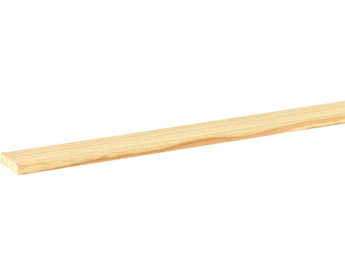 Moulure plate en mélèze brut 4,5x18,7x1000 mm Baguette en bois