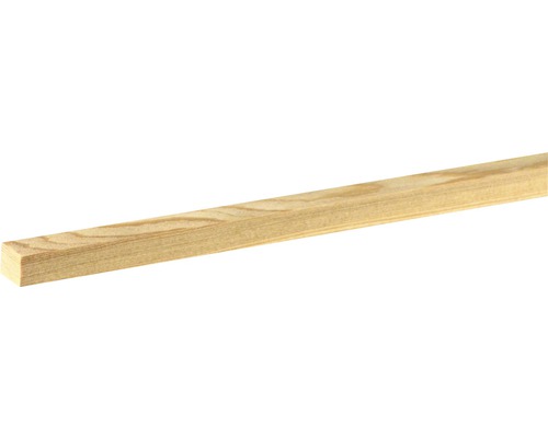 Moulure plate en mélèze brut 9,2x12,5x1000 mm Latte en bois