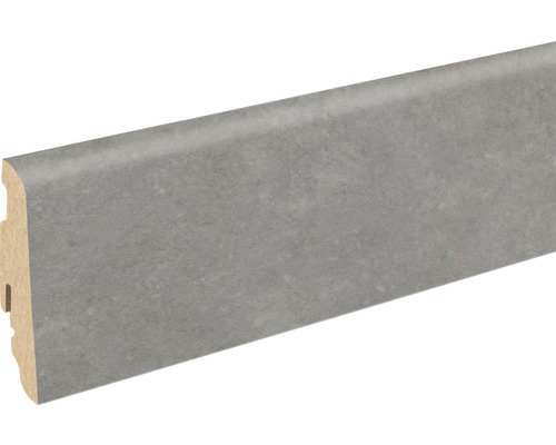 Plinthe SKANDOR gris pierre FOFA697 FU60L 19 x 58 x 2400 mm Plinthe en bois