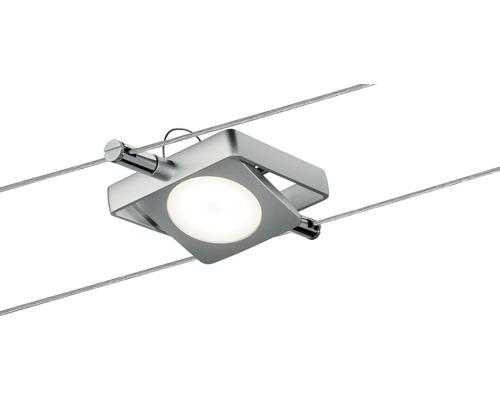 LED Seilsystem Spot EEK A Wire DC MacLED 1x4 Watt chrom