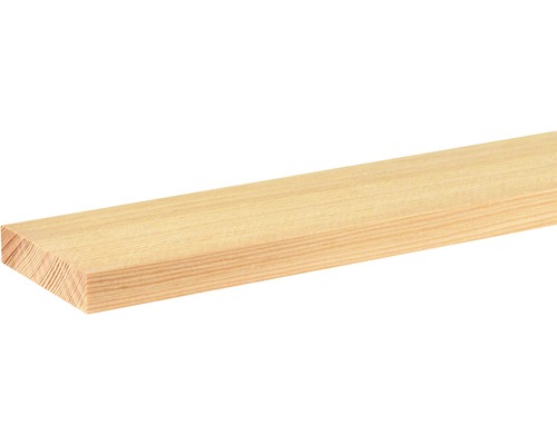 Moulure plate en mélèze brut 12,5x58,5x1000 mm Planche de bois