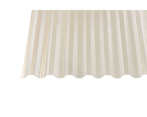 PVC Wellplatte Trapez 70/18 bronce 2000 x 1090 x 1,1 mm