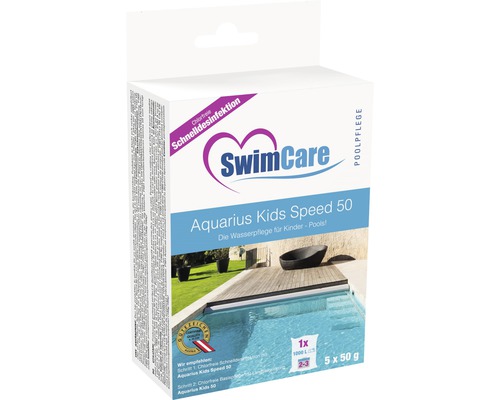 Wasserpflege Aquarius Kids Speed 50, 5x50 g