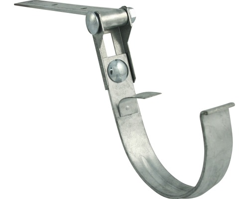 Marley Rinneneisen Metall verzinkt mit Drehgelenk grau NW 100 mm Dachrinnenhalter aus Metall