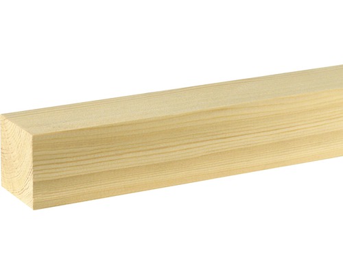 Moulure carrée en mélèze brut 39,5x39,5x1000 mm Madrier en bois